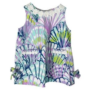 Nwot Lilly Pulitzer Shift Dress Baby 3-6 Months